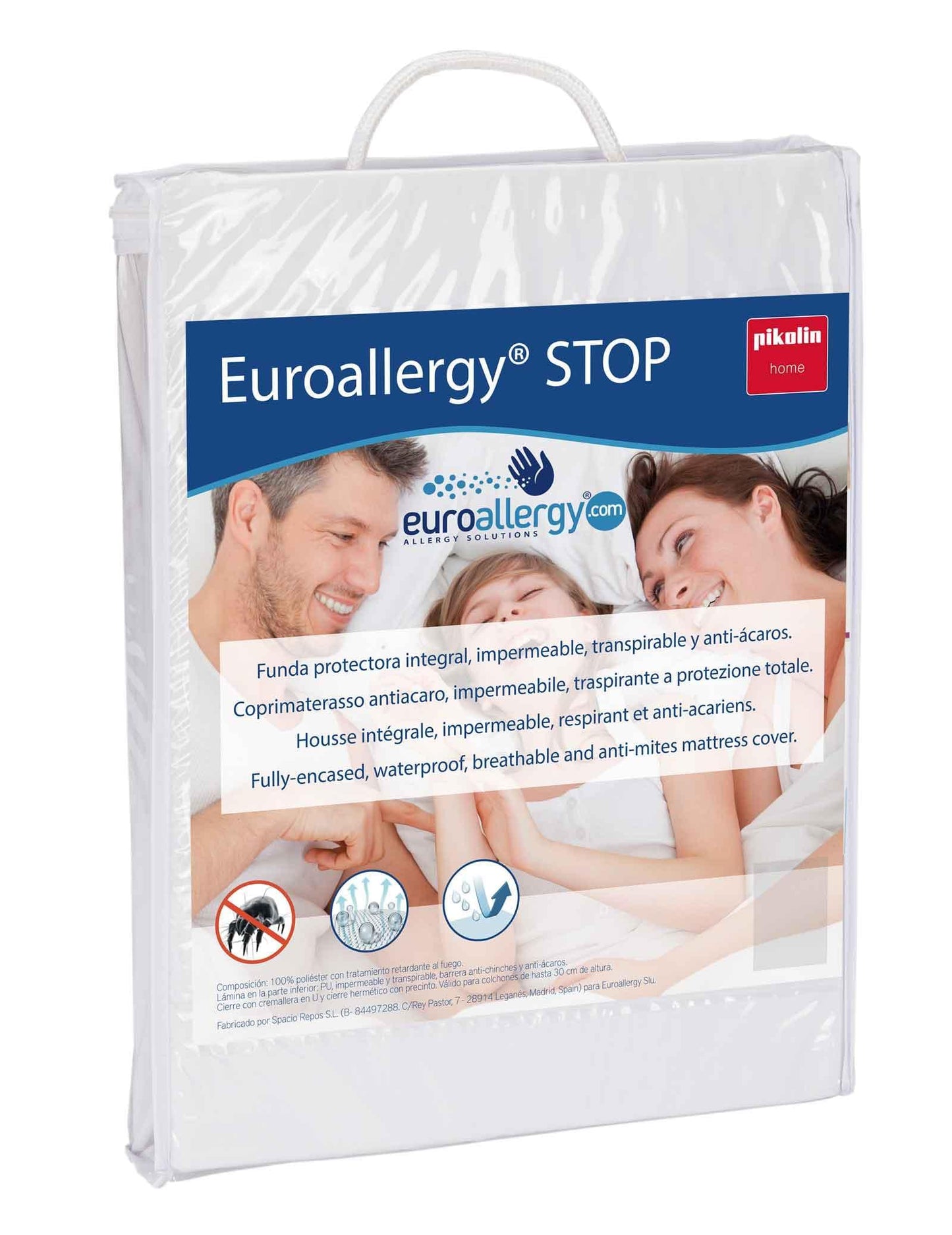 Funda Colchón de Cuna Impermeable Antiácaros Anti-Alérgica - EuroAllergy