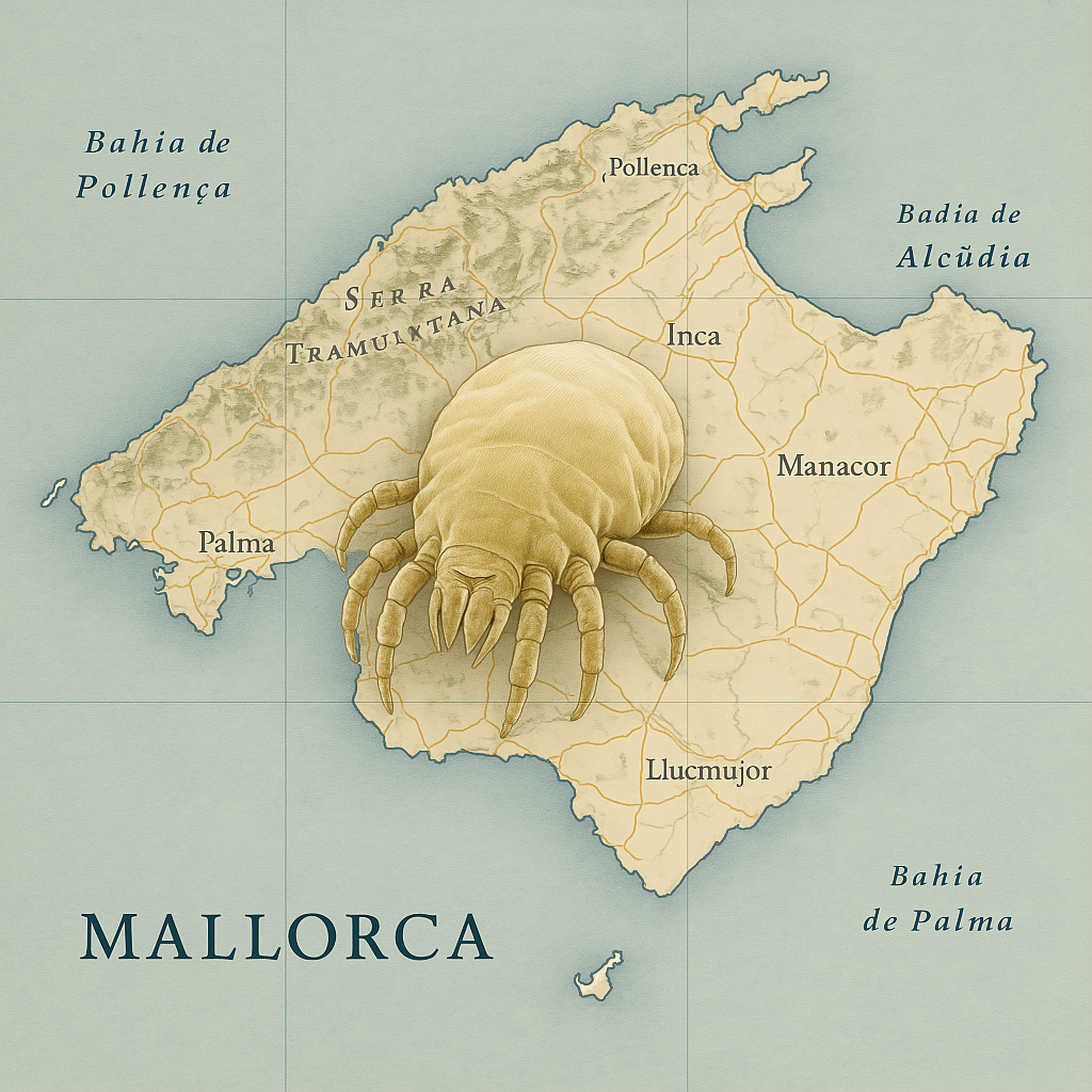 Alergia a los ácaros en Mallorca: un problema que dura todo el año