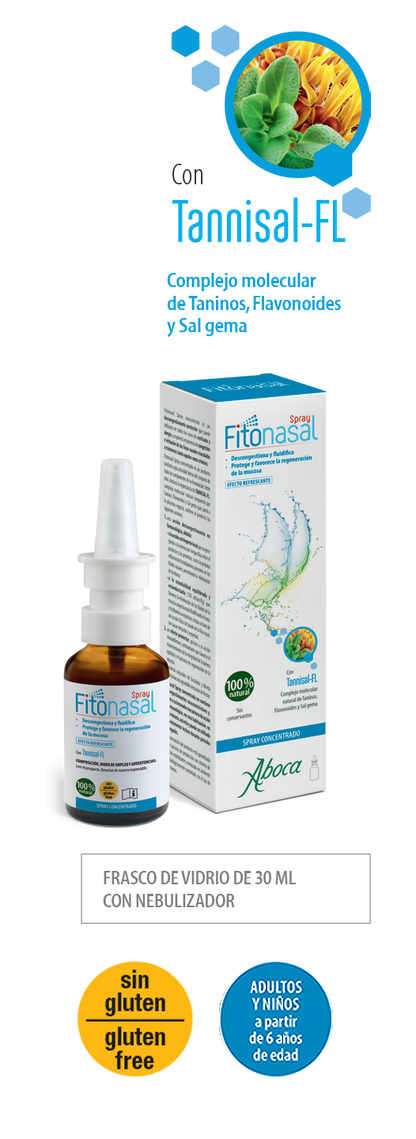 Fitonasal Spray Concentrado | Alivio Natural para la Congestión y la Alergia Nasal