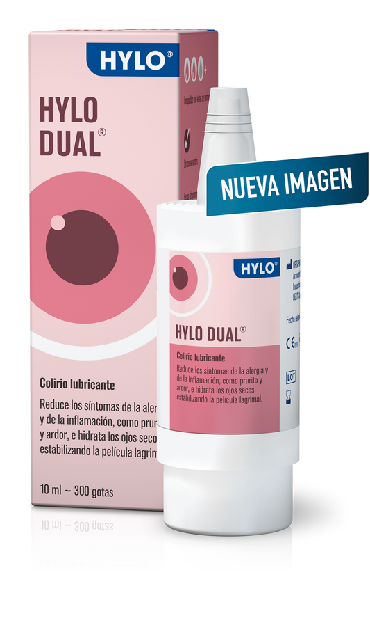 Hylo-Dual Reduce y alivia los síntomas oculares de la alergia - EuroAllergy